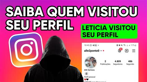 Saber quem visitou meu perfil do Instagram